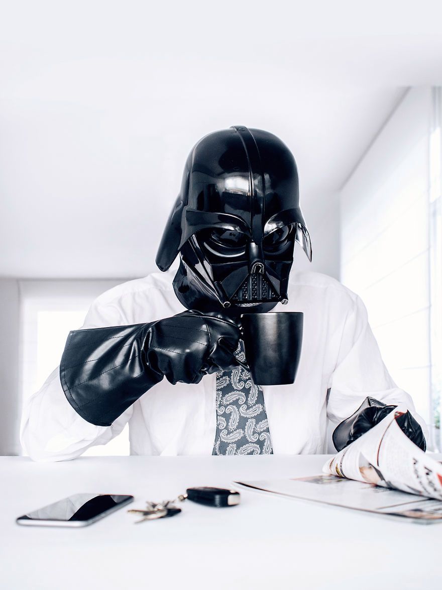 Nudne życie Darth Vadera - zobacz jak wygląda codzienność władcy Imperium 8