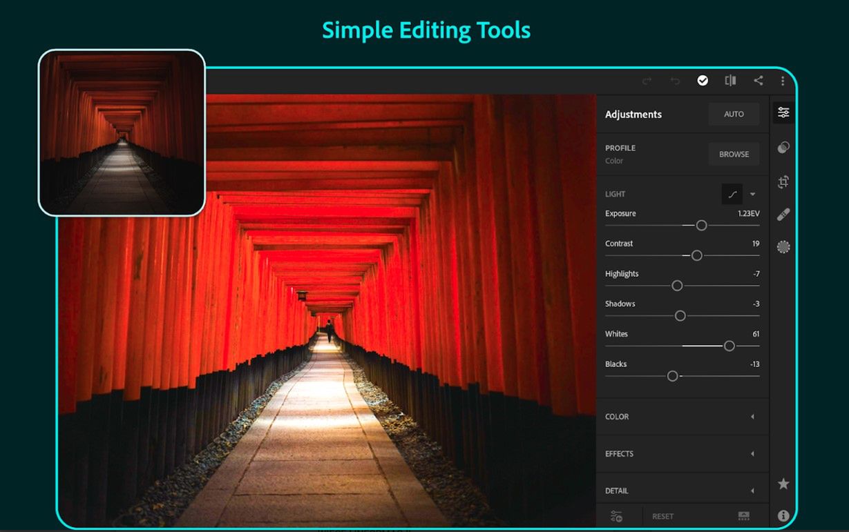 Darmowy program do obróbki zdjęć. Adobe Lightroom