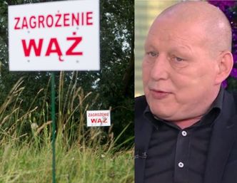 Pyton znad Wisły objawił się jasnowidzowi Jackowskiemu. "Wypuścili go z beczki"