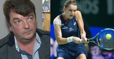 Ojciec Radwańskiej: "Piję szampana! Serwis nie był bardzo dobry, ale zrobiła mało błędów"