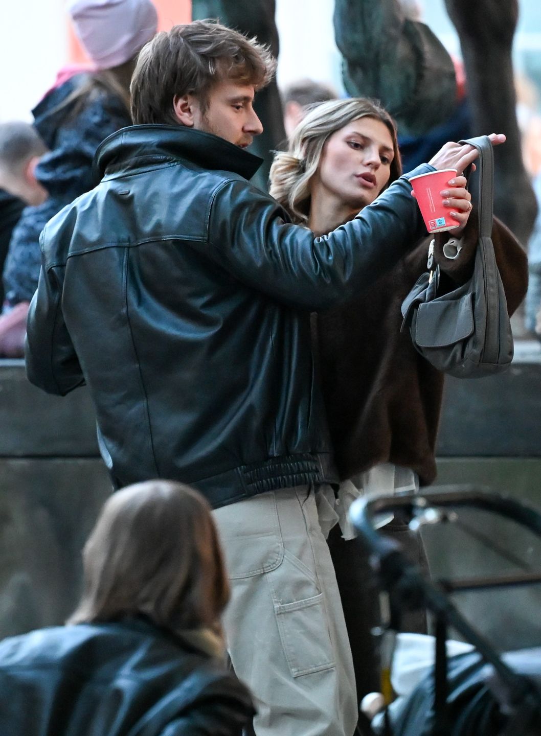 Maciej Musiał z ukochaną