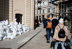 Seria eksplozji we Lwowie. Kłęby dymu