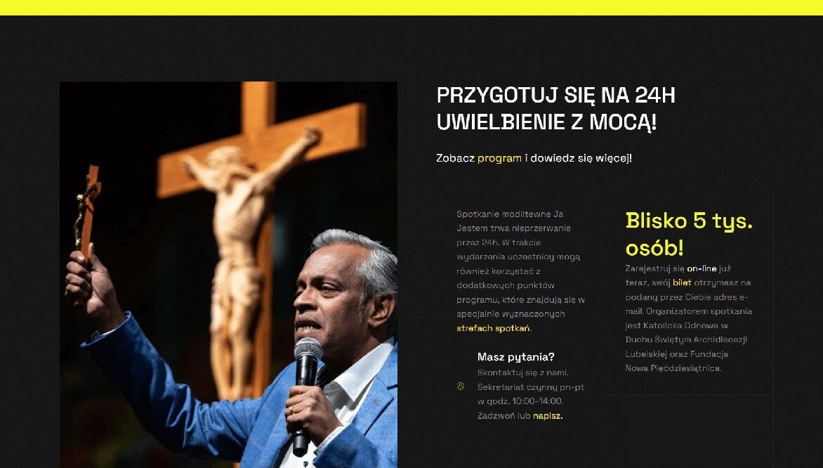 24h noc uwielbienia Lublin