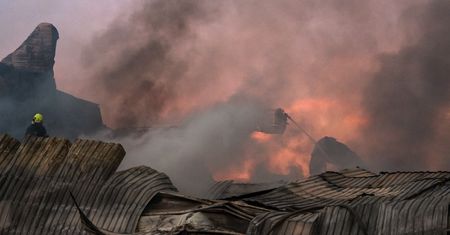 Kijów płonie. Pociski balistyczne i odrzutowe Geranie ogromnym problemem