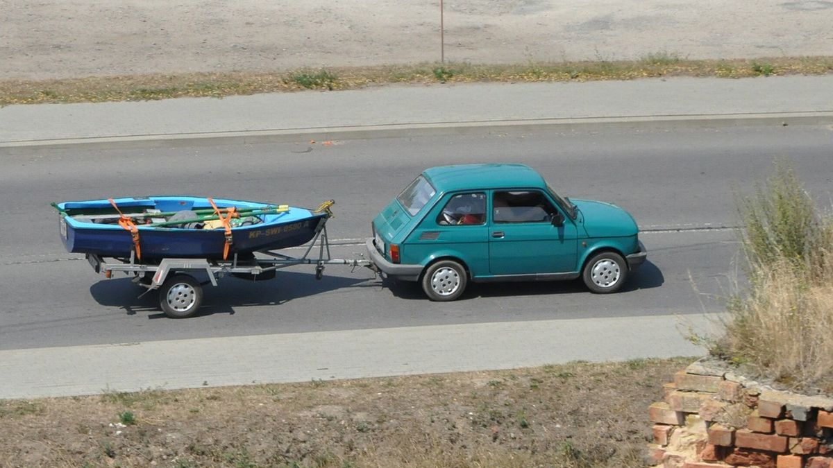 Tak się kiedyś jeździło na wakacje. I nikt nie narzekał, że ciasno