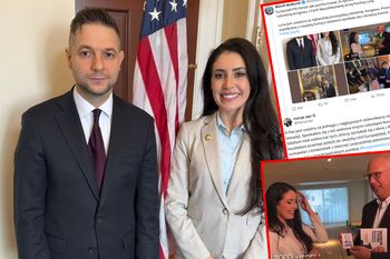 Nerwowa reakcja Jakiego. Tak skomentował zdjęcie z prorosyjską kongresmenką