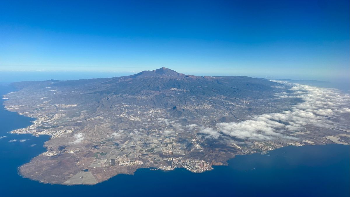 Teneryfa z lotu ptaka