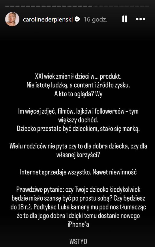 Wywód Caroline Derpienski