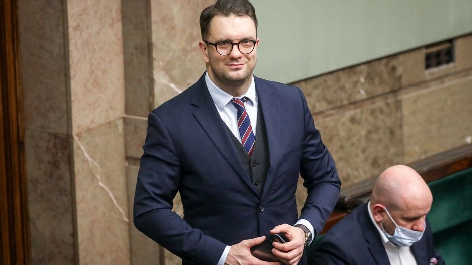 48. posiedzenie Sejmu IX kadencji
09.02.2022 Warszawa 48. posiedzenie Sejmu IX kadencji   fot. Tomasz Jastrzebowski/REPORTER
n/z: Lukasz Mejza
Tomasz Jastrzebowski/REPORTER