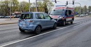 Lublin: Zderzenie dwóch pojazdów na al. Kraśnickiej