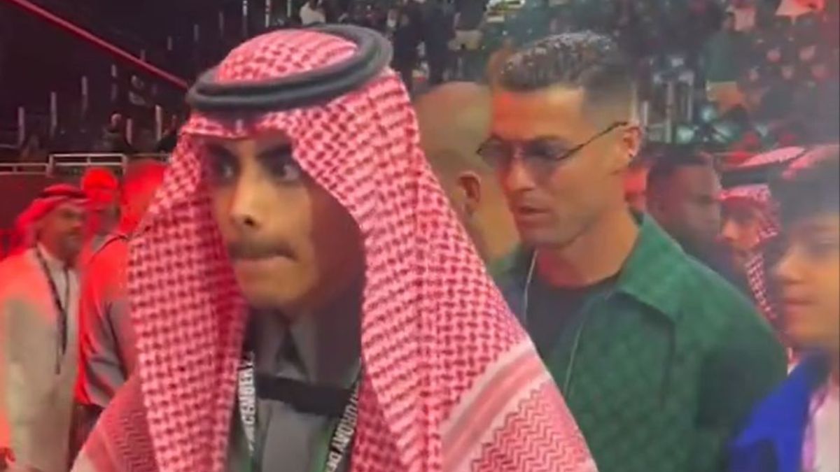 Cristiano Ronaldo z synem przyłapani w Arabii Saudyjskiej