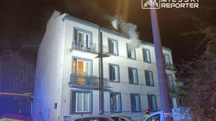 Warszawa: Pożar mieszkania na Grochowie