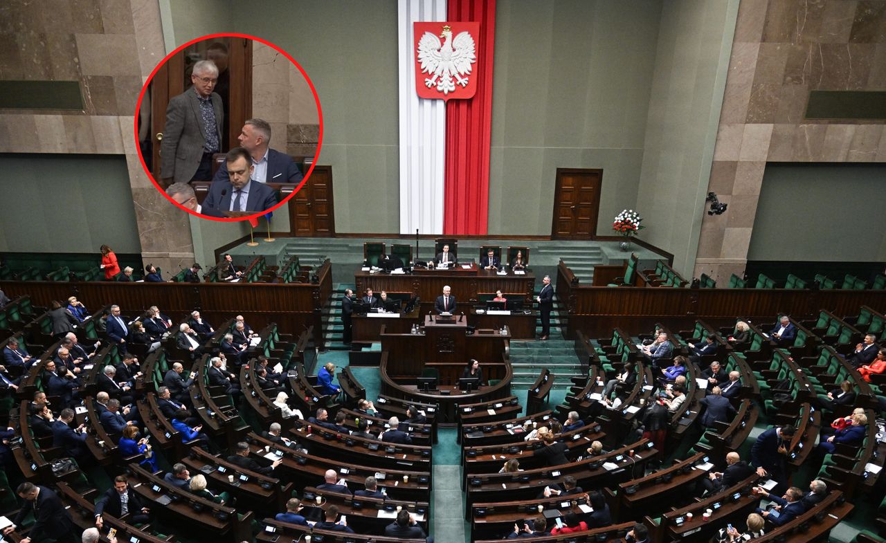 Incydent w Sejmie. Sprawą zajmuje się Straż Marszałkowska