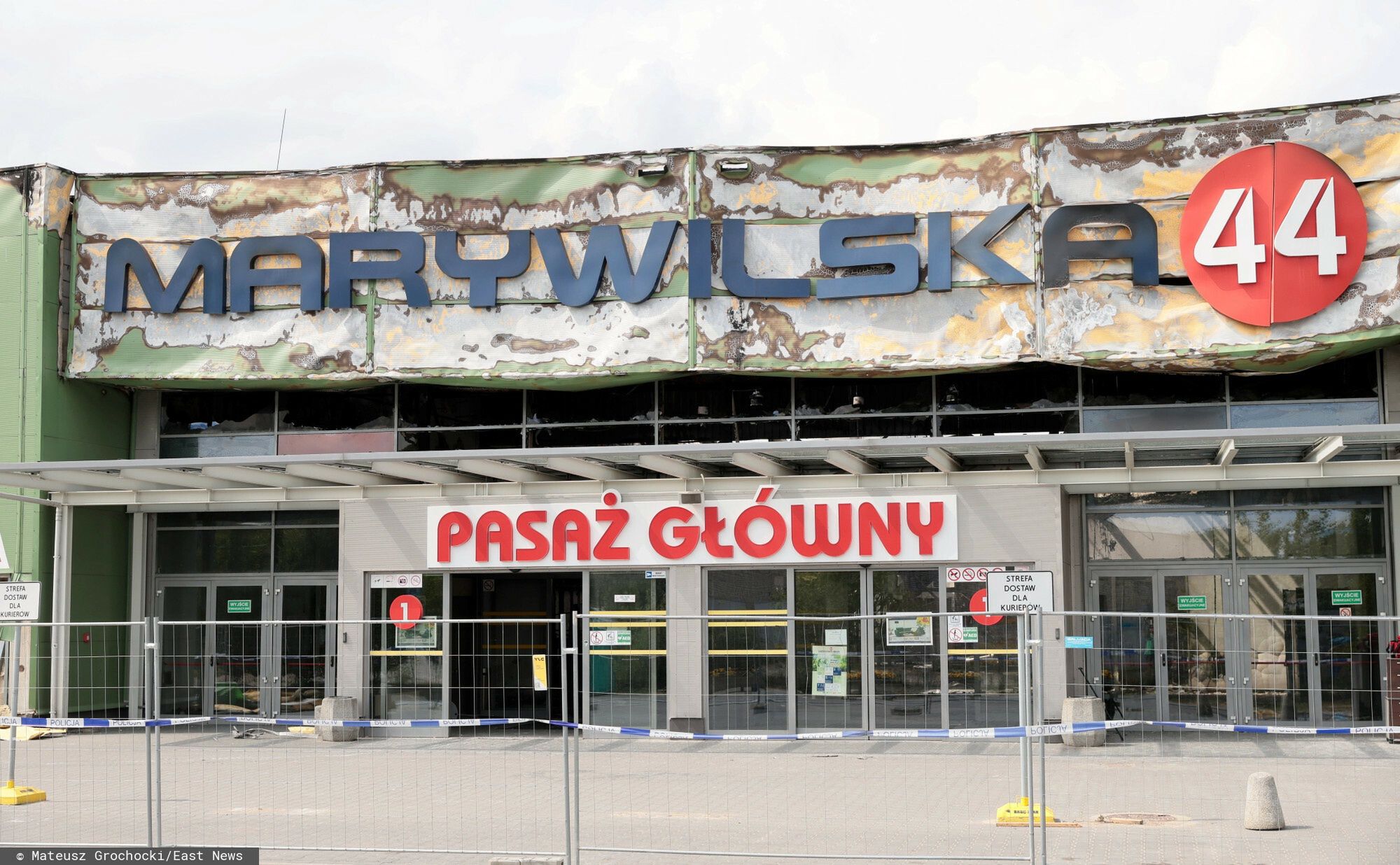  Rozpoczęła się rozbiórka i oględziny hali przy ul. Marywilskiej 44