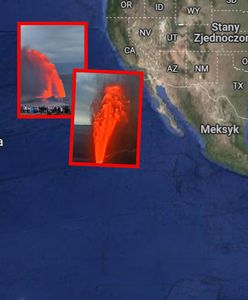Nagrania już trafiły do sieci. Fontanny lawy sięgały 300 metrów