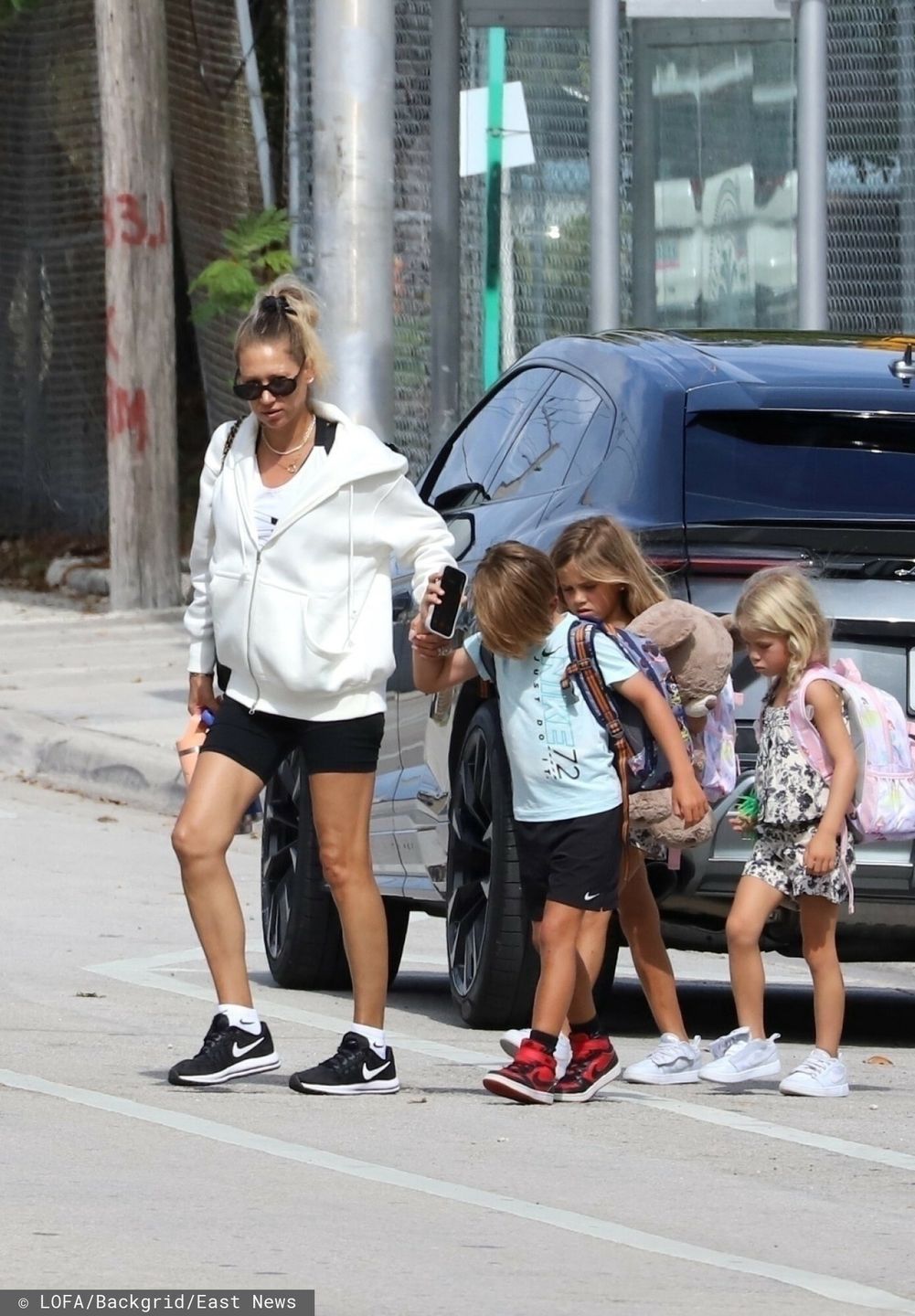 Anna Kournikova z dziećmi