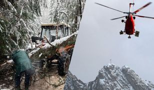 Ferie popsute. W Tatrach trudno wyjść na zewnątrz