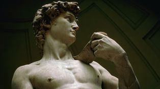 Rzeźby Michała Anioła w wojennej zawierusze