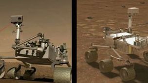Marsjańskie laboratorium na kołach - Mars Science Laboratory. Zobacz wideo 1