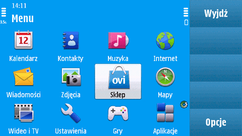 Sklep Ovi ? test z Nokią N97 1
