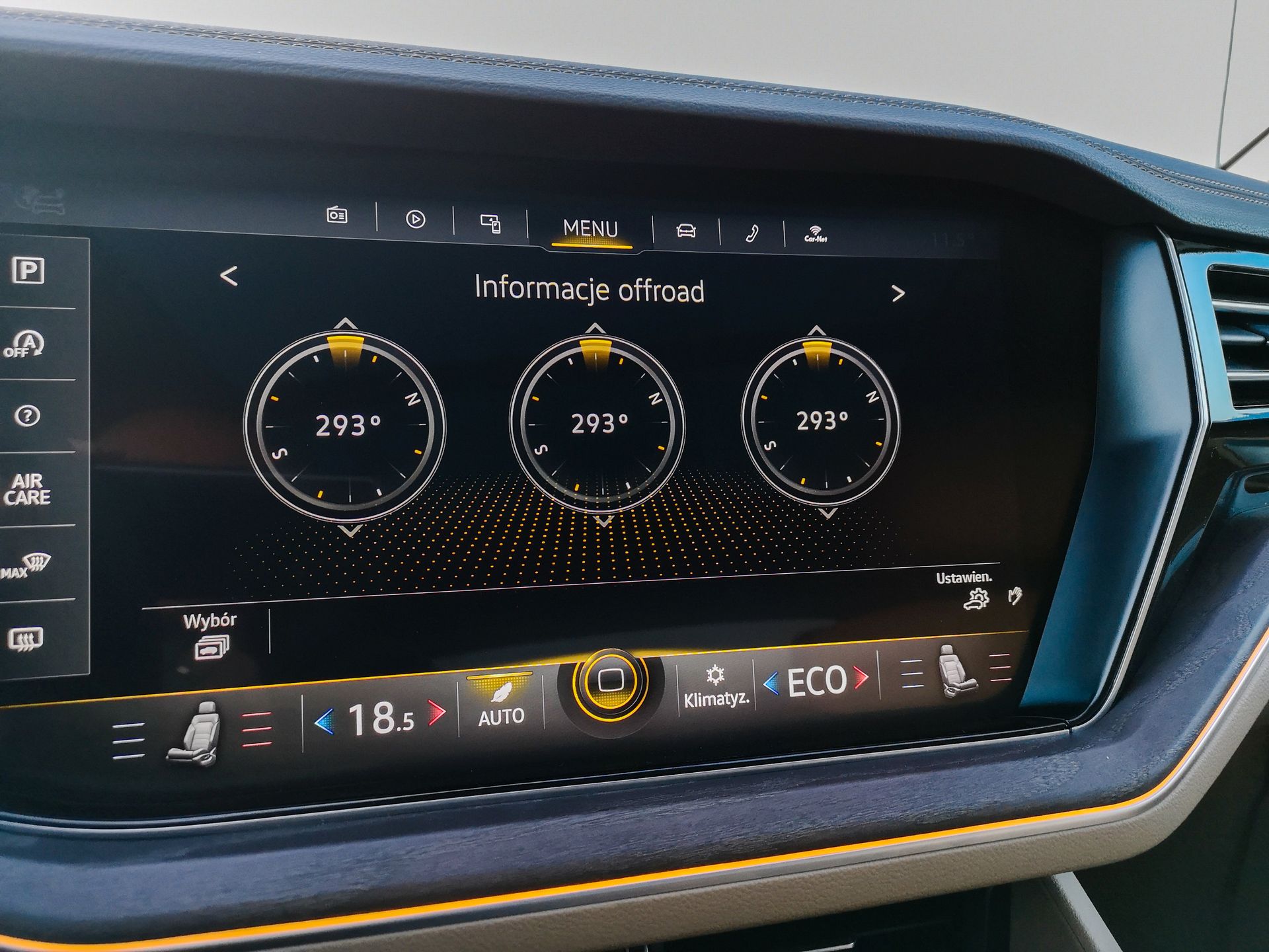 Volkswagen Touareg: Systemy wsparcia kierowcy z asystentem jazdy nocą i Innovision Cockpit 18