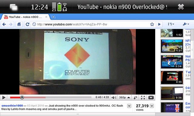 Google Chrome dla Nokii N900! [wideo] 3