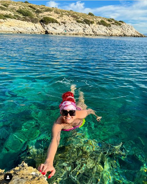 Maja Rutkowski relacjonuje wakacje w Grecji