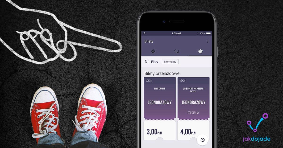 Z jakdojade kupisz bilety w Warszawie i Trójmieście