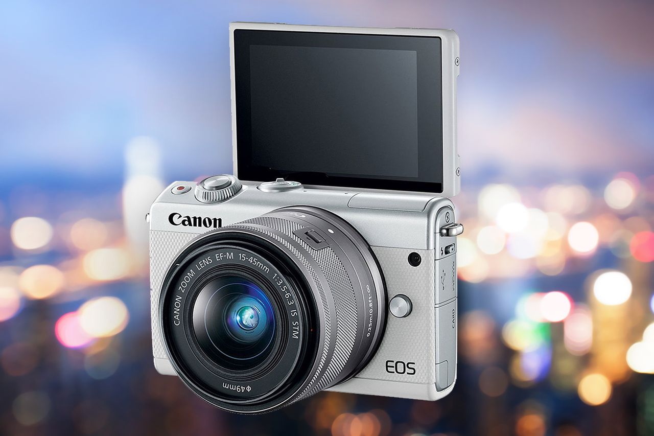 Canon EOS M100 - prosty bezlusterkowiec z odchylanym, dotykowym ekranem i Dual Pixel AF