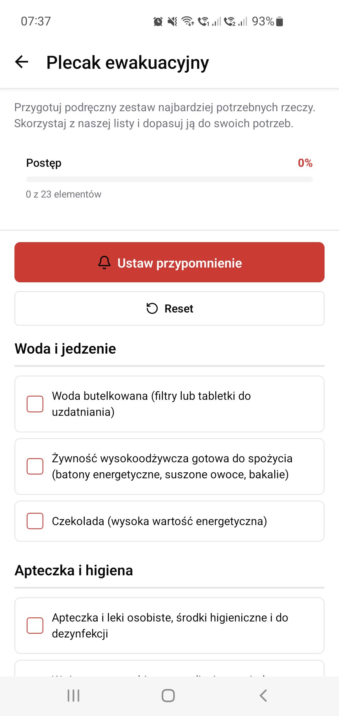 Aplikacja #wGotowości