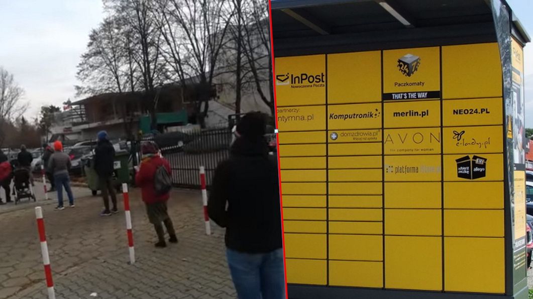 Kolejka do busa z paczkami? To znak, że zbliżają się święta.