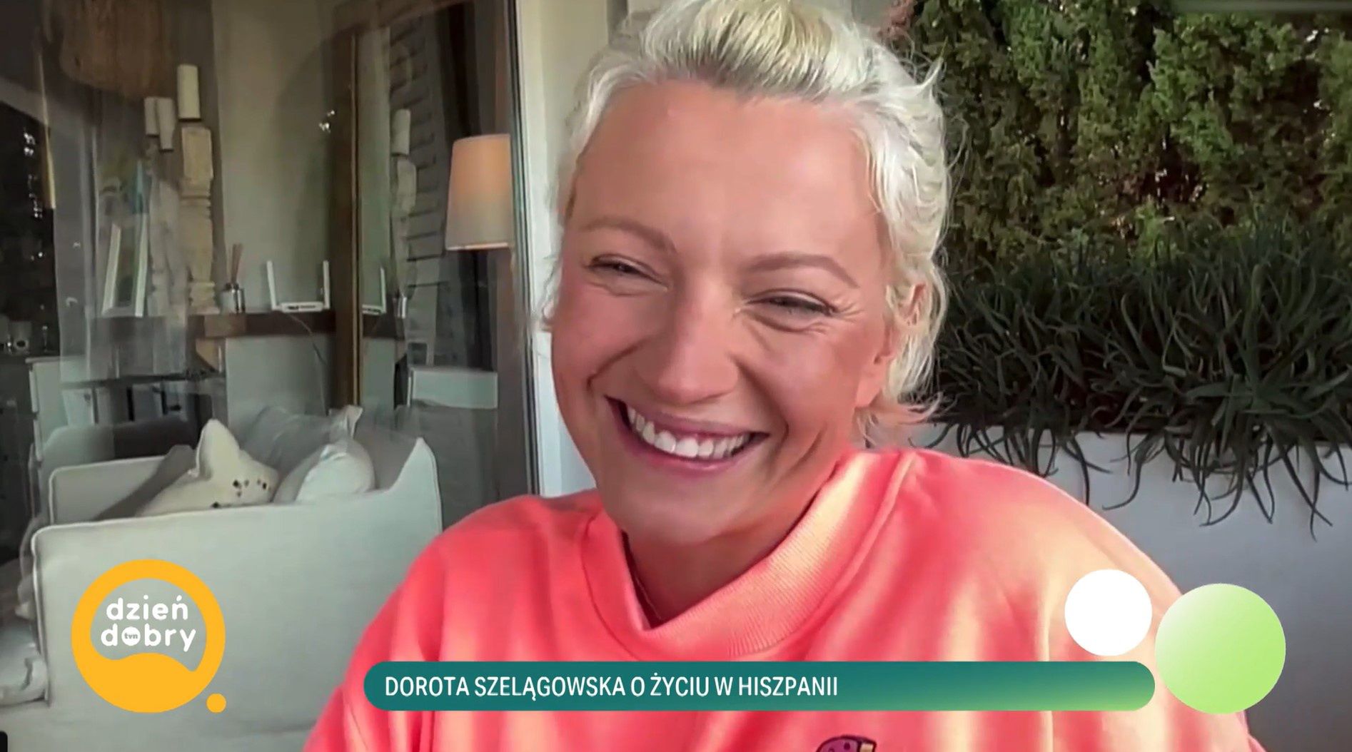 Dorota Szelągowska w programie "Dzień Dobry TVN"