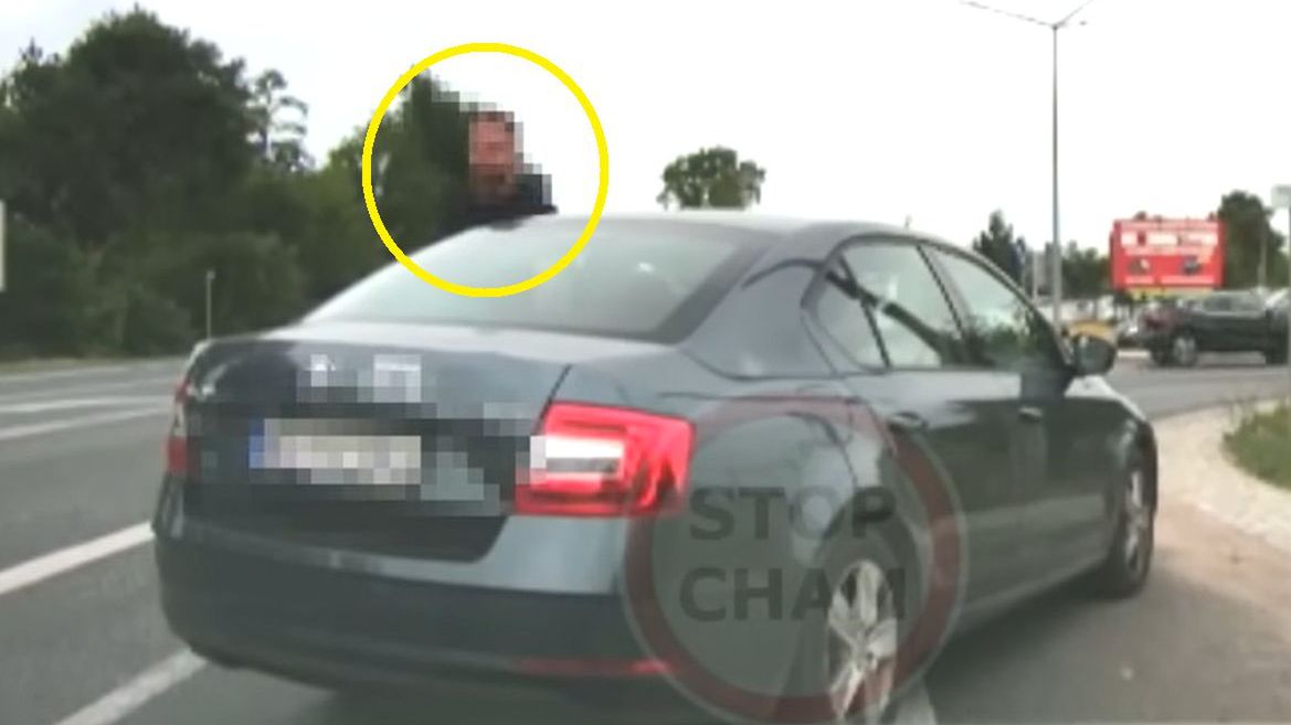 Kierowca zajeżdżał i blokował drogę. Spotkała go "niespodzianka"