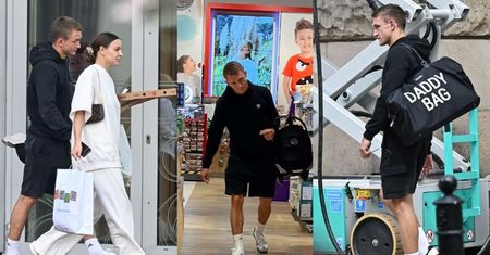 Rodzinny dzień Jakuba Rzeźniczaka. Tak spędza czas w Warszawie z żoną i córką (ZDJĘCIA)