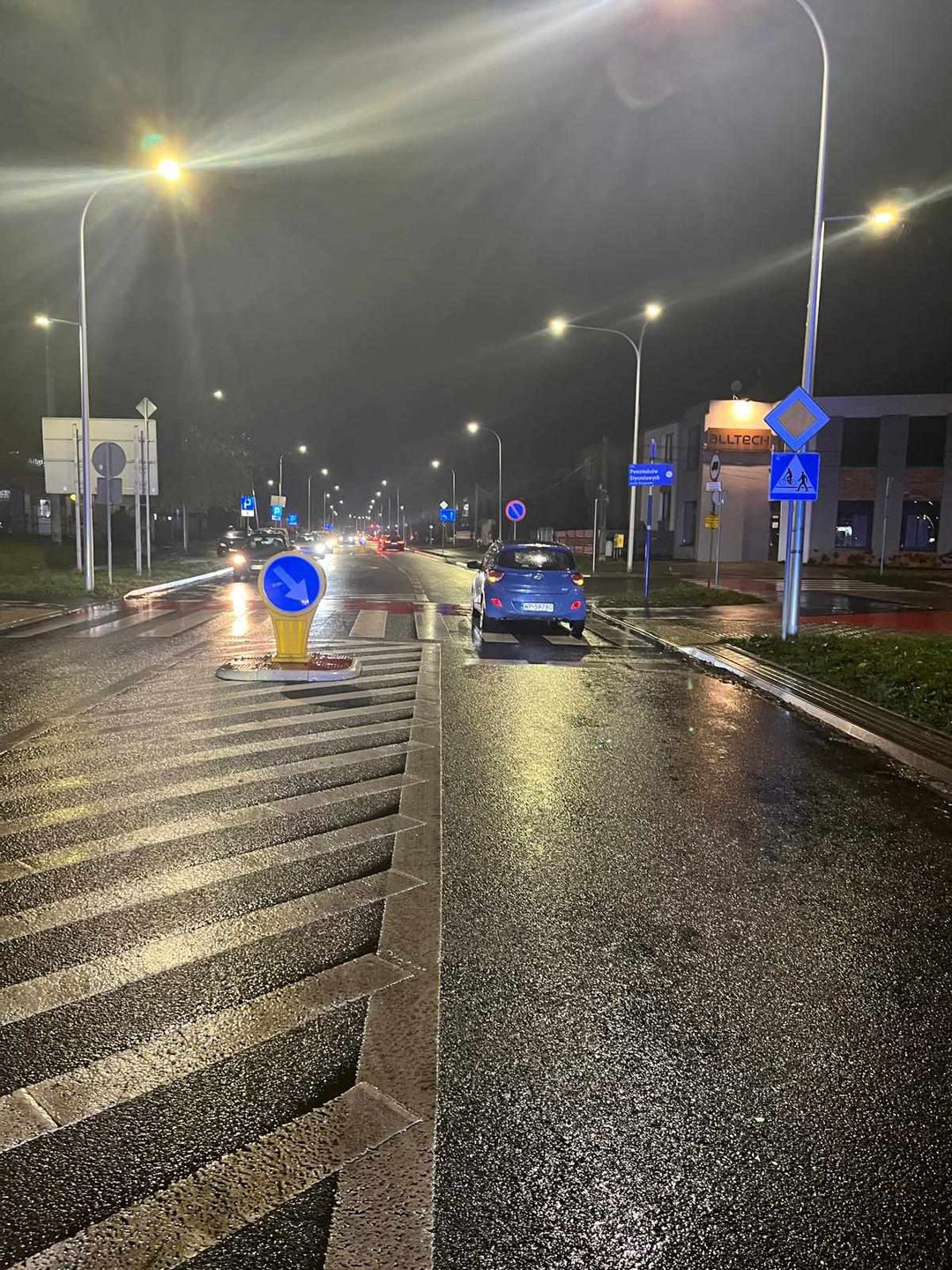 Potrącenie pieszej 