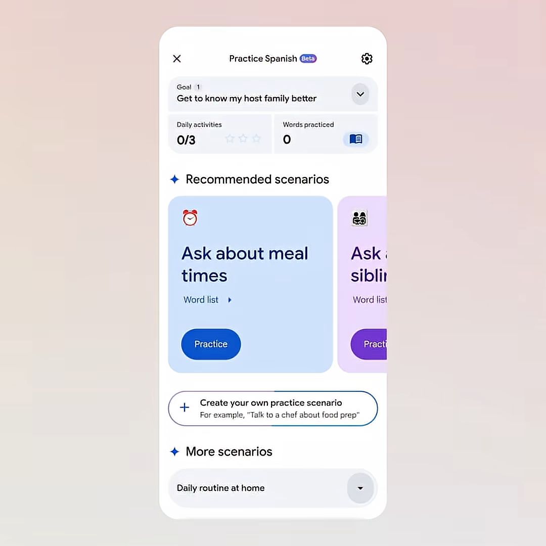 Nauka języka w Tłumaczu Google