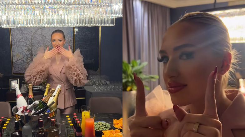 Caroline Derpienski zorganizowała prywatny event