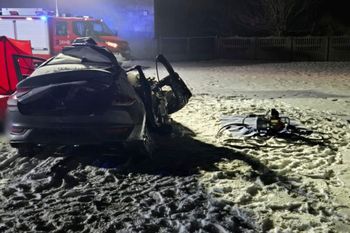 Tragedia na przejeździe. Zginęli matka i syn. Mieszkańcy wstrząśnięci