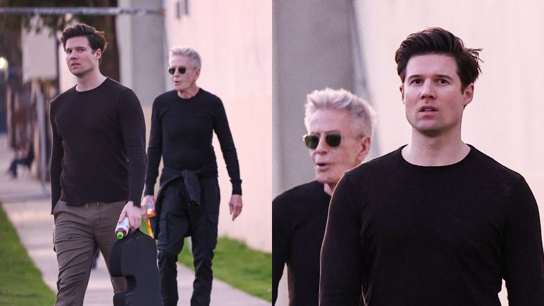 81-letni Calvin Klein wychodzi z siłowni z chłopakiem