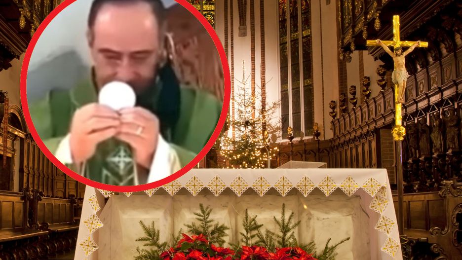 "Zagadka" płaczącego podczas mszy księdza została rozwiązana