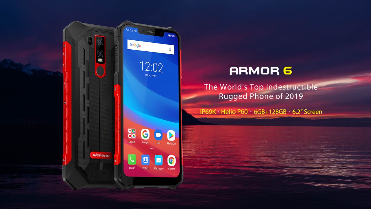 Ulefone Armor 6- giveaway jednego z najwytrzymalszych smartfonów nadchodzącego roku