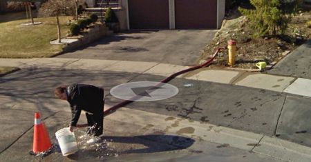 Google Street View. Przeglądali okolice. Nie mogli uwierzyć własnym oczom