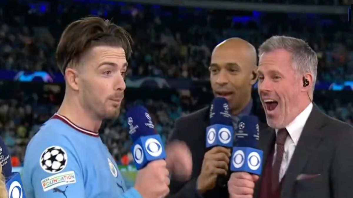Jack Grealish w studiu telewizji CBC Sports