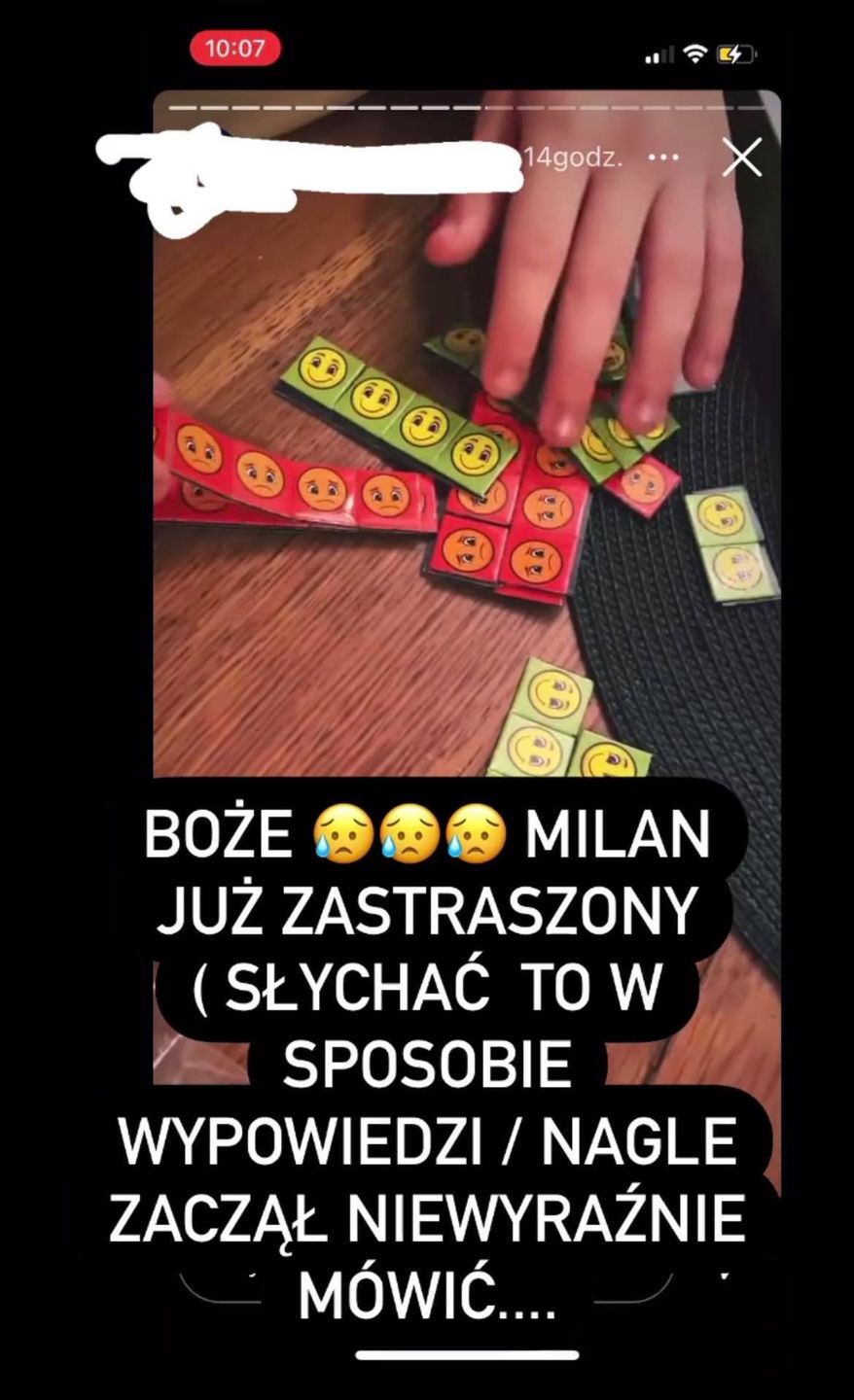 Esmeralda Godlewska pogrąża ojca swojego dziecka