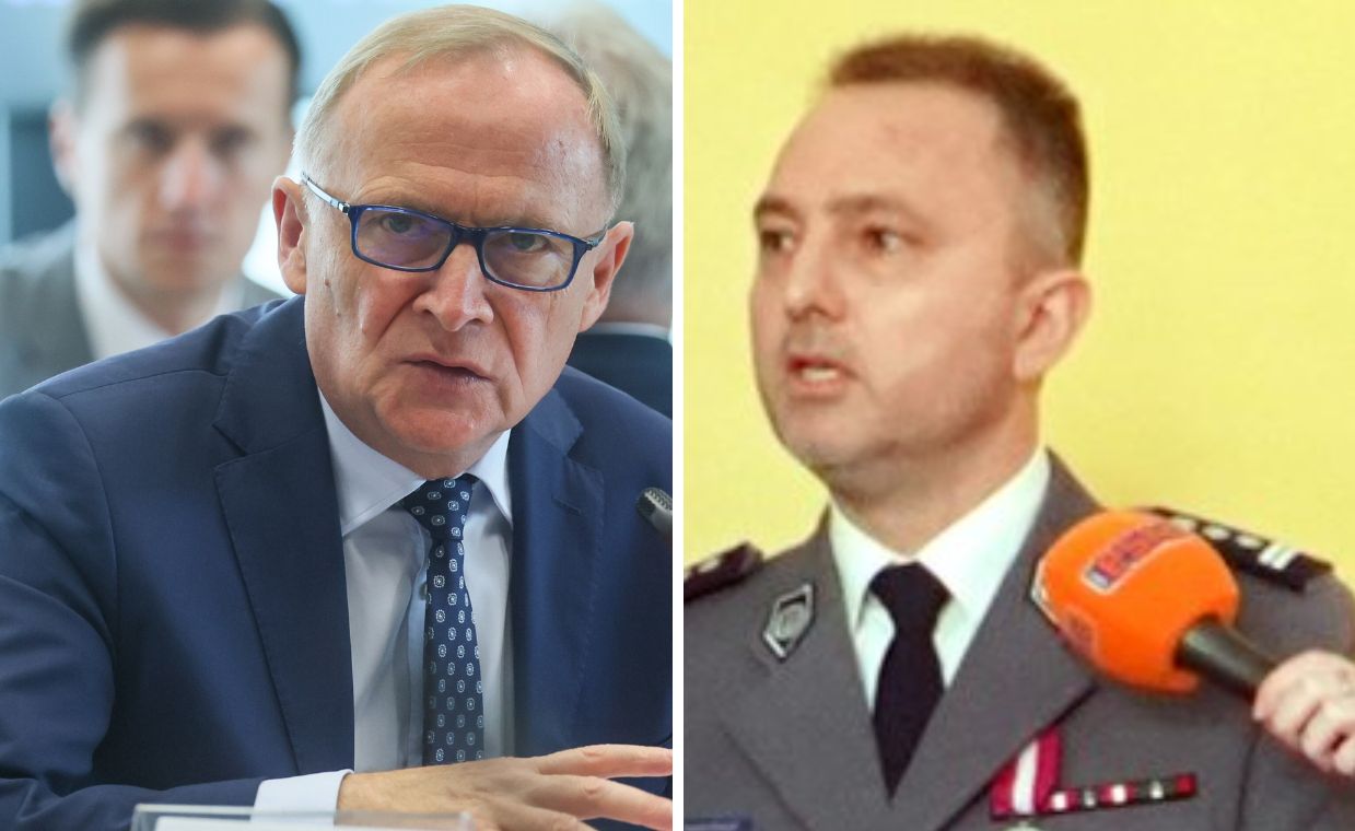 Komendant odszedł z hukiem. MSWiA: Próbowali zapisać policjantów do PiS