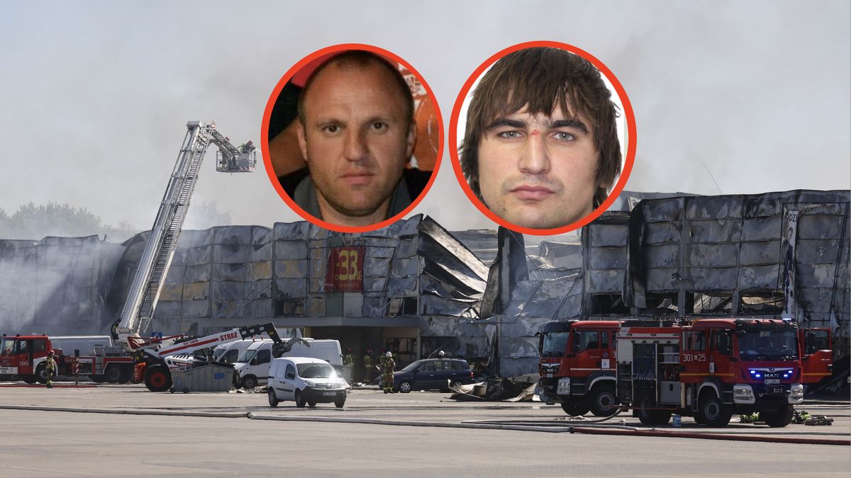 Wizerunki dwóch podejrzanych o związki z pożarem na Maryw