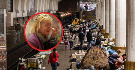 Od trzech miesięcy mieszkają na stacji metra w Charkowie. Boją się wrócić do domów