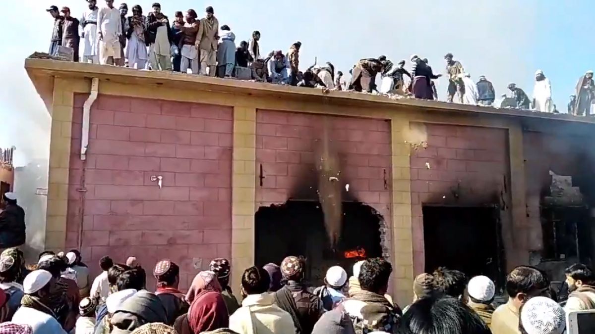 atak na świątynię w Pakistanie