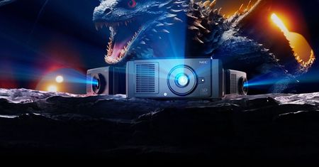 Godzilla jak w kinie. Sharp/NEC przedstawia nowy projektor cyfrowy