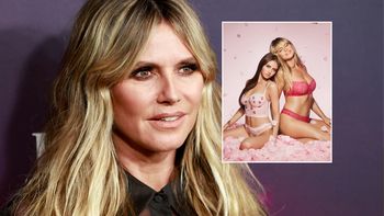 Heidi Klum pozuje w reklamie bielizny. Towarzyszy jej córka. "Nie ma z tym żadnego problemu"